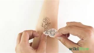 How to Make a Temporary Tattoo [upl. by Esened]