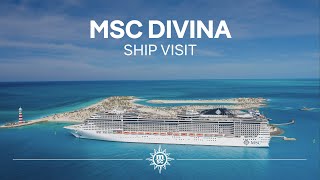 MSC Divina  Ship Visit [upl. by O'Toole]