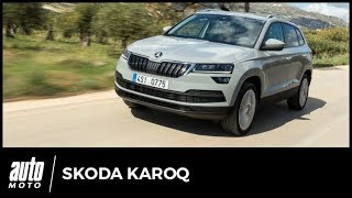 2018 Skoda Karoq ESSAI  Esprit de synthèse Avis prix qualité [upl. by Bunting975]