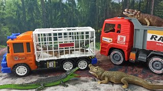 Mobil Mobilan Truk Dan Buaya  Toy Cars Trucks And Crocodiles [upl. by Oznecniv]