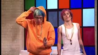 Yeet Skrt Timothee Chalamet and Pete Davidson at SNL [upl. by Lanti]