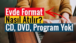 Windows 10 Format Atma  CDsiz  Programsız [upl. by Leirua]