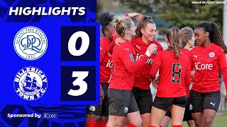 QPR Women A  Highlights  281121 [upl. by Derf]