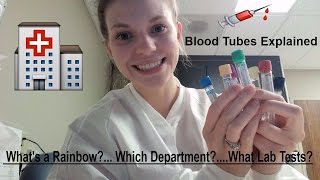 Phlebotomy amp Laboratory Blood Tubes Explained [upl. by Gabor]