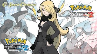 Pokémon B2W2  Champion Cynthia Battle Music HQ [upl. by Solracesoj]