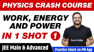 Work Energy and Power in 1 Shot Part 1  All Concepts Tricks  Class 11  JEE Main amp Advanced [upl. by Fauver]