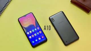 Samsung Galaxy A10 Detailed Review [upl. by Skurnik858]