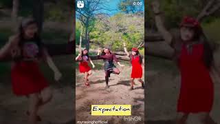 Exception vs reality Everytime the beat drop  Myra singh [upl. by Burtis678]