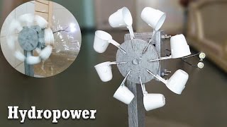 How to Generate Electricity from Water flow  Hydropower [upl. by Natiha]