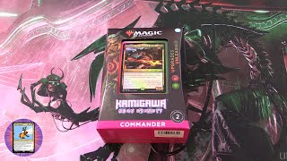 Kamigawa Neon Dynasty Commander Deck Upgrades Unleashed Unboxed [upl. by Auoz]