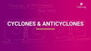 Cyclones amp Anticyclones  Characteristics Difference amp Location [upl. by Yrrok]