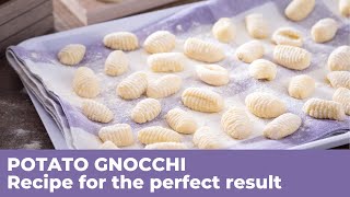 How to make HOMEMADE POTATO GNOCCHI  Authentic Italian Recipe [upl. by Euqcaj]