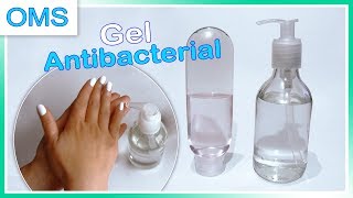 Gel antibacterial casero o alcohol glicerinado [upl. by Ytirahc874]