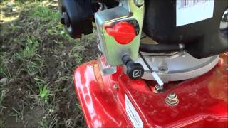 How To Start A TroyBilt Tiller [upl. by Dickenson]