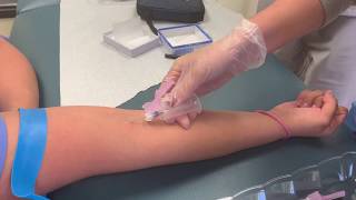 Medical Assistant  Phlebotomy Procedure  AIMS Education [upl. by Evania285]