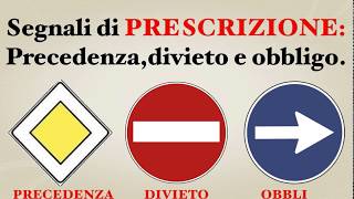 Premessa quotsegnaletica verticalequot [upl. by Riocard]