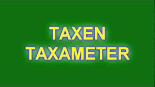 Taxen Taxameter [upl. by Allicserp978]