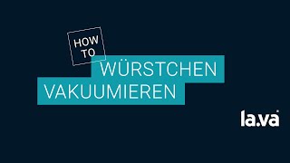 Würstchen unter Vakuum einschweißen [upl. by Irrem]