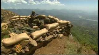 Pakistan troops battle for Swat  23 May 09 [upl. by Nnyledam]