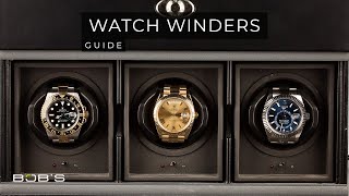 Watch Winders Everything You Need To Know  Bobs Watches [upl. by Ogeid515]