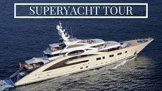 MY ACE  85M279 Lurssen Yacht for Sale  Winch Design  Custom Built  Epic Superyacht Tour [upl. by Specht]