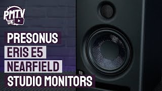 Presonus Eris E5 Nearfield Monitor Speakers  Quick Look amp Overview [upl. by Shurlock843]