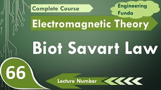 Biot Savart Law for Magnetic Field Intensity  Magnetism  Electromagnetics Theory [upl. by Marcy]