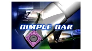 AntiVibration Dimple Boring Bars from Mitsubishi Materials [upl. by Alodee]