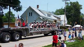 Alte Kameraden at the Annual 4th of July Celebration 2021 in Freistadt Wisconsin [upl. by Yasdnyl433]