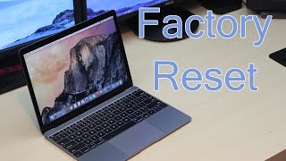 How to Factory Reset MacBook 2015 Method [upl. by Eilzel627]