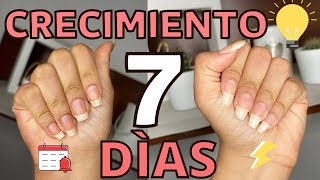 UÑAS como HACER que crezcan mas RAPIDO 🤯 en 7 DIAS💅 [upl. by Eugilegna27]