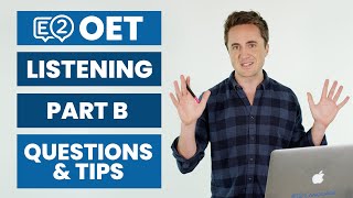 OET Listening Part B Questions amp Tips with Jay [upl. by Casey]