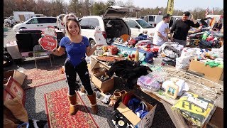 SELLING AT OUR LOCAL NEW JERSEY FLEA MARKET  Berlin Farmers Market [upl. by Novad]