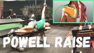 How To Do A Powell Raise Correctly Shoulder Pain Relief Exercise [upl. by Binnie]