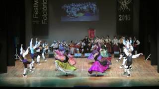 Aragonese folk dance Jota de La Fiera [upl. by Oirevlis]