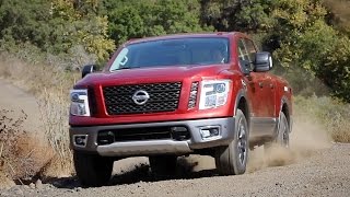 2017 Nissan Titan  Review and Road Test [upl. by Omrellug]