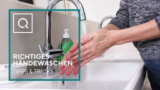 Richtiges Händewaschen  Tipps amp Tricks  QVC [upl. by Anigal]