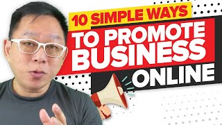 10 Simple Ways To Promote Your Business or Products Online [upl. by Rodmann]