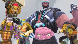 Teenage Mutant Ninja Turtles Legends TMNT The Movie VS Krang Boss [upl. by Lock852]