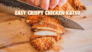 The Easiest Homemade Chicken Katsu [upl. by Jase]