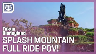 Splash Mountain Full Ride POV  Tokyo Disneyland [upl. by Thetos]