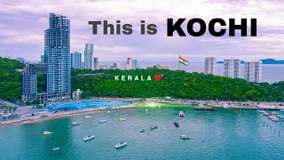 Kochi City  commercial capital of Kerala🌴Cinematic views 🇮🇳 [upl. by Octavie]