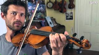 Greensleeves  Basic Fiddle Lesson [upl. by Dugas]