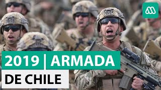 Parada Militar 2019  El paso de los Infantes de Marina de la Armada de Chile [upl. by Eillat]