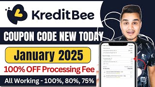 Kreditbee Coupon Code January 2025  Kreditbee promo code for processing fee today Today 2025 [upl. by Ileane]