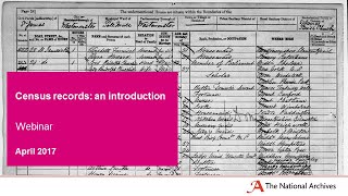 Census records an introduction [upl. by Margi]