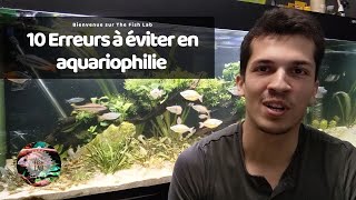 Dix erreurs à éviter en aquariophilie [upl. by Namzzaj]