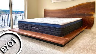 DIY BED FRAME  PLATFORM BED [upl. by Kronfeld]