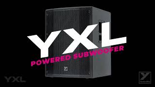 YXL15SP  Yorkville Sounds Most Affordable Powered Subwoofer [upl. by Ainit988]