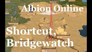 Albion Online  Caerleon to Bridgewatch fast almost safely [upl. by Nahem267]